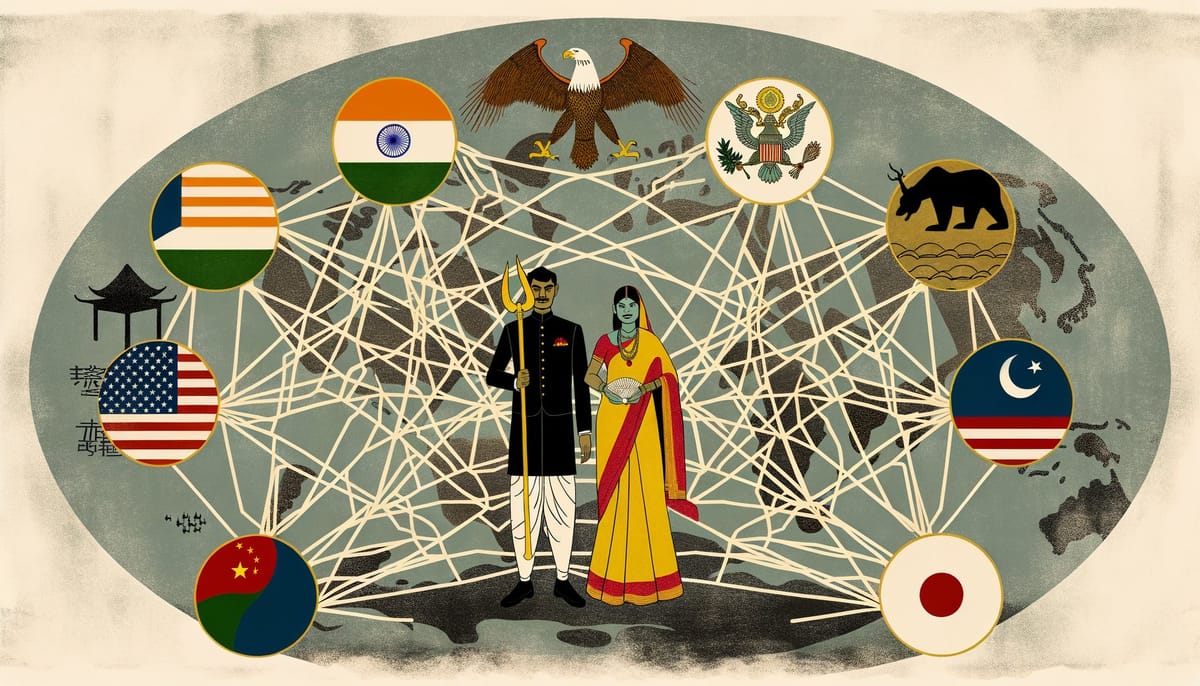 The Geometry of Hedging: What India and Pakistan Reveal About International Order