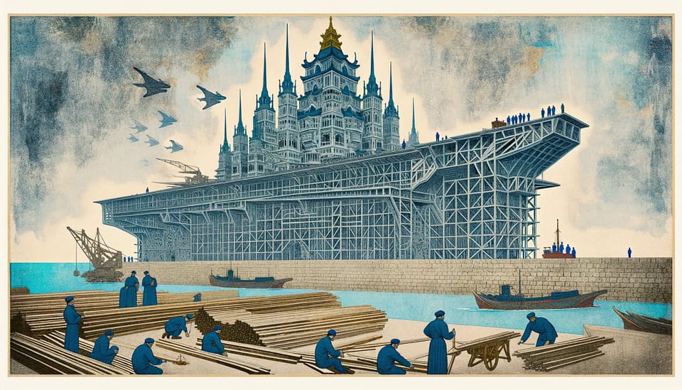 China's Nine-Carrier Cathedral: Monument or Miscalculation?