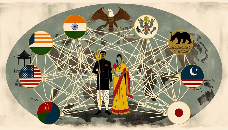 The Geometry of Hedging: What India and Pakistan Reveal About International Order