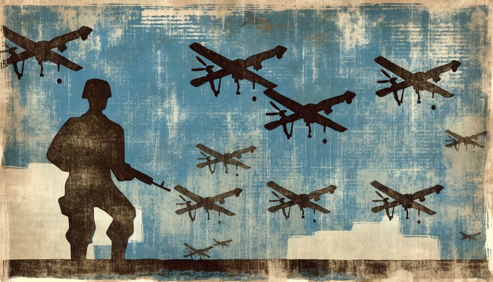 The Sky That Watches Back: How Cheap Drones and Electronic Warfare Remade the Battlefield